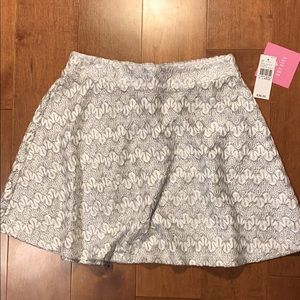 Grey Sparkly Skirt
